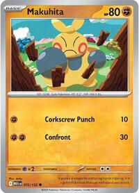 Makuhita - ME01: Mega Evolutions - Reverse Holo NM