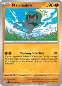 Marshadow - 080/132 - ME01: Mega Evolutions - Reverse Holo NM