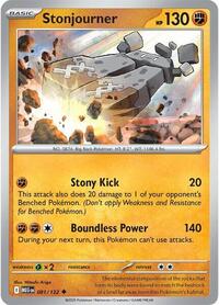 Stonjourner - ME01: Mega Evolutions - NM