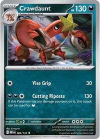 Crawdaunt - ME01: Mega Evolutions - NM