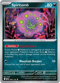 Spiritomb - 087/132 - ME01: Mega Evolutions - NM