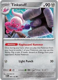 Tinkatuff - ME01: Mega Evolutions - NM