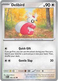 Delibird - 105/132 - ME01: Mega Evolutions - NM