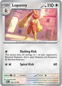 Lopunny - ME01: Mega Evolutions - Reverse Holo NM