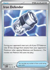 Iron Defender - ME01: Mega Evolutions - Reverse Holo NM