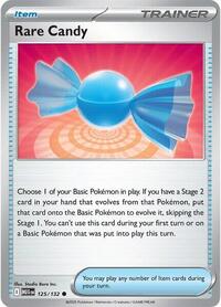 Rare Candy - 125/132 - ME01: Mega Evolutions - Reverse Holo NM