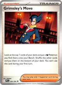 Grimsley's Move - ME02: Phantasmal Flames - Reverse Holo NM