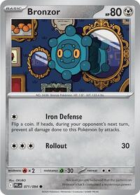 Bronzor - ME02: Phantasmal Flames - NM