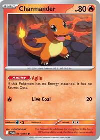 Charmander - ME02: Phantasmal Flames - NM