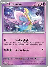 Cresselia - ME02: Phantasmal Flames - Reverse Holo NM