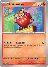 Darumaka - ME02: Phantasmal Flames - Reverse Holo NM