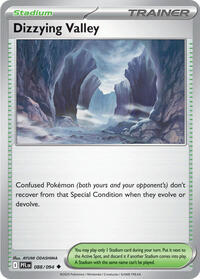 Dizzying Valley - ME02: Phantasmal Flames - Reverse Holo NM