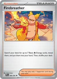 Firebreather - 089/094 - ME02: Phantasmal Flames - Reverse Holo NM