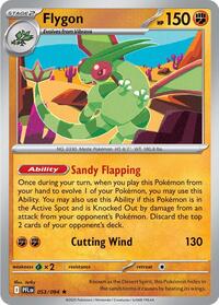 Flygon - 053/094 - ME02: Phantasmal Flames - Reverse Holo NM
