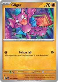 Gligar - ME02: Phantasmal Flames - Reverse Holo NM