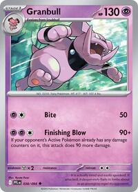 Granbull - ME02: Phantasmal Flames - Reverse Holo NM