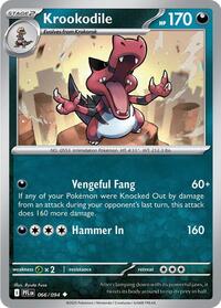 Krookodile - ME02: Phantasmal Flames - Reverse Holo NM