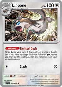 Linoone - ME02: Phantasmal Flames - NM