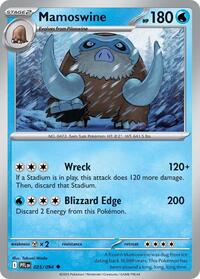 Mamoswine - ME02: Phantasmal Flames - NM