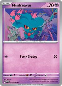 Misdreavus - ME02: Phantasmal Flames - NM