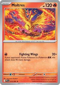 Moltres - ME02: Phantasmal Flames - NM Holo