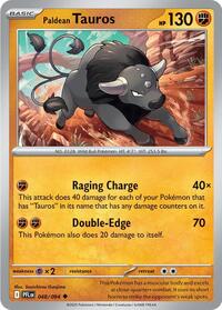 Paldean Tauros - ME02: Phantasmal Flames - NM