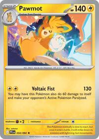 Pawmot - ME02: Phantasmal Flames - NM Holo