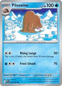 Piloswine - ME02: Phantasmal Flames - NM