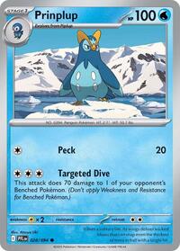Prinplup - ME02: Phantasmal Flames - NM