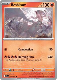 Reshiram - ME02: Phantasmal Flames - NM Holo