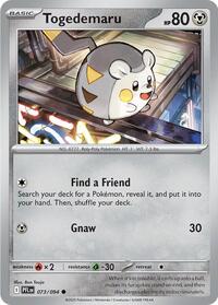Togedemaru - 073/094 - ME02: Phantasmal Flames - NM