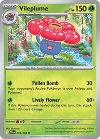 Vileplume - ME02: Phantasmal Flames - NM Holo