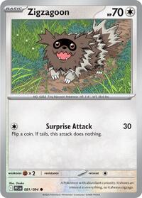 Zigzagoon - ME02: Phantasmal Flames - NM
