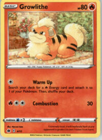 Growlithe - 4/15 - McDonald's Promos 2022 - 004/015 - Holo MP