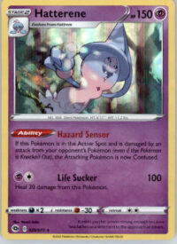 Hatterene - Champion's Path - 20/73 - Holo NM