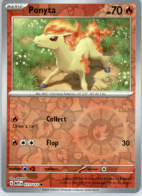 Ponyta - SV: Scarlet & Violet 151 - 077/165 - Reverse Holo NM