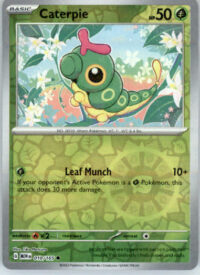 Caterpie - SV: Scarlet & Violet 151 - 010/165 - Reverse Holo NM