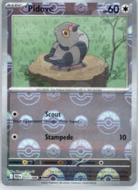 Pidove - Poke Ball Pattern - SV: Black Bolt - 071/086 - Holo NM