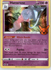 Hatterene - Trick or Trade BOOster Bundle - 073/198 - Holofoil NM