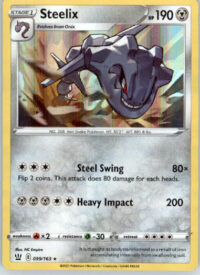 Steelix - SWSH05: Battle Styles - 099/163 - Holo NM