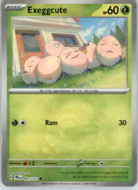Exeggcute - Master Ball Pattern - SV: Prismatic Evolutions - 001/131 - Holo NM