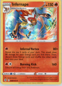 Infernape - SWSH09: Brilliant Stars - 026/172 - Holo NM