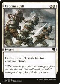 Captain's Call - Commander Legends - NM