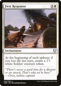 First Response - Commander Legends - NM