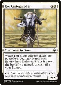 Kor Cartographer (30) - Commander Legends - NM