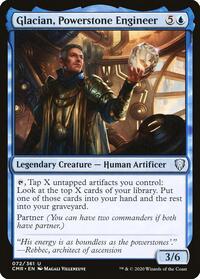 Glacian, Powerstone Engineer - Commander Legends - NM