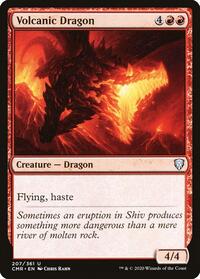 Volcanic Dragon - Commander Legends - NM