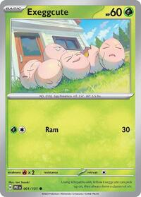 Exeggcute - SV: Prismatic Evolutions - NM