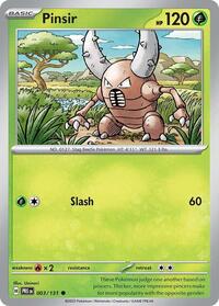 Pinsir - SV: Prismatic Evolutions - NM