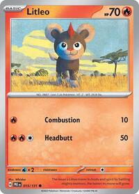 Litleo - SV: Prismatic Evolutions - NM
